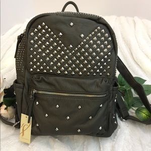 **HOST PICK** Collection 18 Studded Olive Backpack